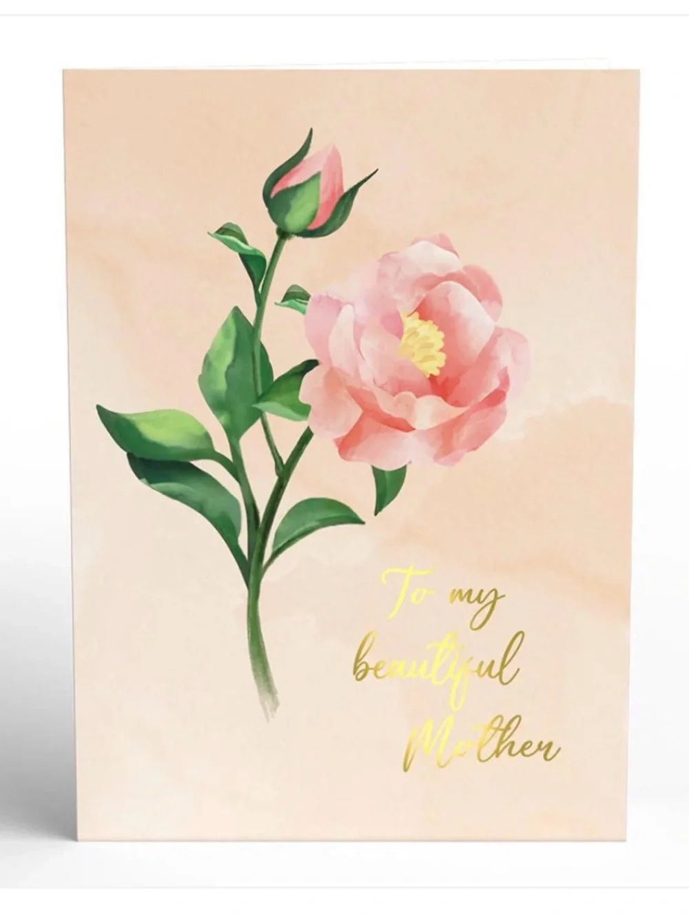 Lovepop Pink Floral Pop-Up Mother's Day Peonies Card